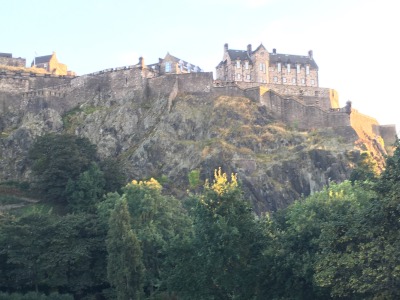 Le fameux château d'Edinburgh
